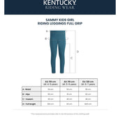 Kentucky Legging d'Équitation Sammy Full Grip Girls Lilas Kentucky Legging d'Équitation Sammy Full Grip Girls Lilas