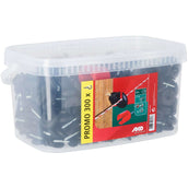 Ako Isolateur Anneau 300 Pièces Noir Ako Isolateur Anneau 300 Pièces Noir