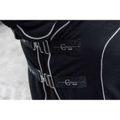 Covalliero Couvertures Anti-Transpiration Therm avec Couvre-cou Noir Covalliero Couvertures Anti-Transpiration Therm avec Couvre-cou Noir
