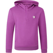 Covalliero Pull col Hoodie SS26 Enfants Light Berry Covalliero Pull col Hoodie SS26 Enfants Light Berry