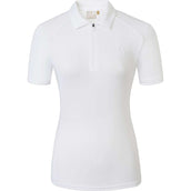 Covalliero Polo SS26 Femme Blanc Covalliero Polo SS26 Femme Blanc