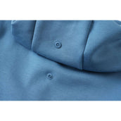 Covalliero Pull col Hoodie SS26 Enfants Smoked Blue Covalliero Pull col Hoodie SS26 Enfants Smoked Blue