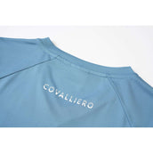 Covalliero T-Shirt SS26 Femme Smoked Blue Covalliero T-Shirt SS26 Femme Smoked Blue