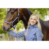 Covalliero Veste SS26 Femme Smoked Blue Covalliero Veste SS26 Femme Smoked Blue