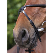 Riding World Bride avec Muserolle Mexicaine Noir Riding World Bride avec Muserolle Mexicaine Noir
