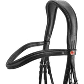 Kieffer Bridon Ultrasoft Sue Frontal en Cuir Noir Kieffer Bridon Ultrasoft Sue Frontal en Cuir Noir