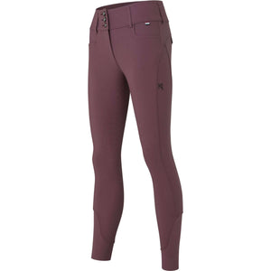 Kingsland Pantalon d'Équitation KLKimi Full Grip Plum Wine Kingsland Pantalon d'Équitation KLKimi Full Grip Plum Wine