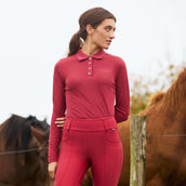 Kingsland Polo KLAmy Femme Grenat Rouge Kingsland Polo KLAmy Femme Grenat Rouge
