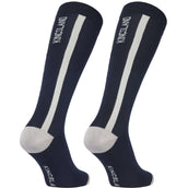 Kingsland Chaussettes d'Équitation KLLaura Coolmax 2-Pack Marin Kingsland Chaussettes d'Équitation KLLaura Coolmax 2-Pack Marin