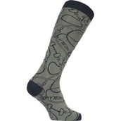 Kingsland Chaussettes d'Équitation KLLarissa Green Agave Kingsland Chaussettes d'Équitation KLLarissa Green Agave