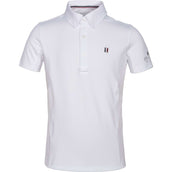 Kingsland T-shirt de Concours Classic Garçons Blanc Kingsland T-shirt de Concours Classic Garçons Blanc