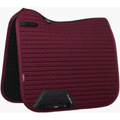 LeMieux Tapis de Selle Prosport Plain Square D-Ring Dressage Bordeaux LeMieux Tapis de Selle Prosport Plain Square D-Ring Dressage Bordeaux