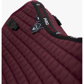 LeMieux Tapis de Selle Prosport Plain Square D-Ring Dressage Bordeaux LeMieux Tapis de Selle Prosport Plain Square D-Ring Dressage Bordeaux