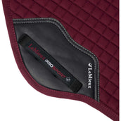 LeMieux Tapis de Selle Cotton Square Close Contact Bordeaux LeMieux Tapis de Selle Cotton Square Close Contact Bordeaux