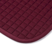 LeMieux Tapis de Selle Cotton Square Close Contact Bordeaux LeMieux Tapis de Selle Cotton Square Close Contact Bordeaux