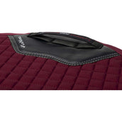 LeMieux Tapis de Selle Cotton Square Close Contact Bordeaux LeMieux Tapis de Selle Cotton Square Close Contact Bordeaux