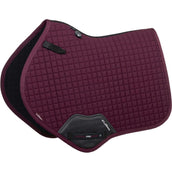 LeMieux Tapis de Selle Cotton Square Close Contact Bordeaux LeMieux Tapis de Selle Cotton Square Close Contact Bordeaux