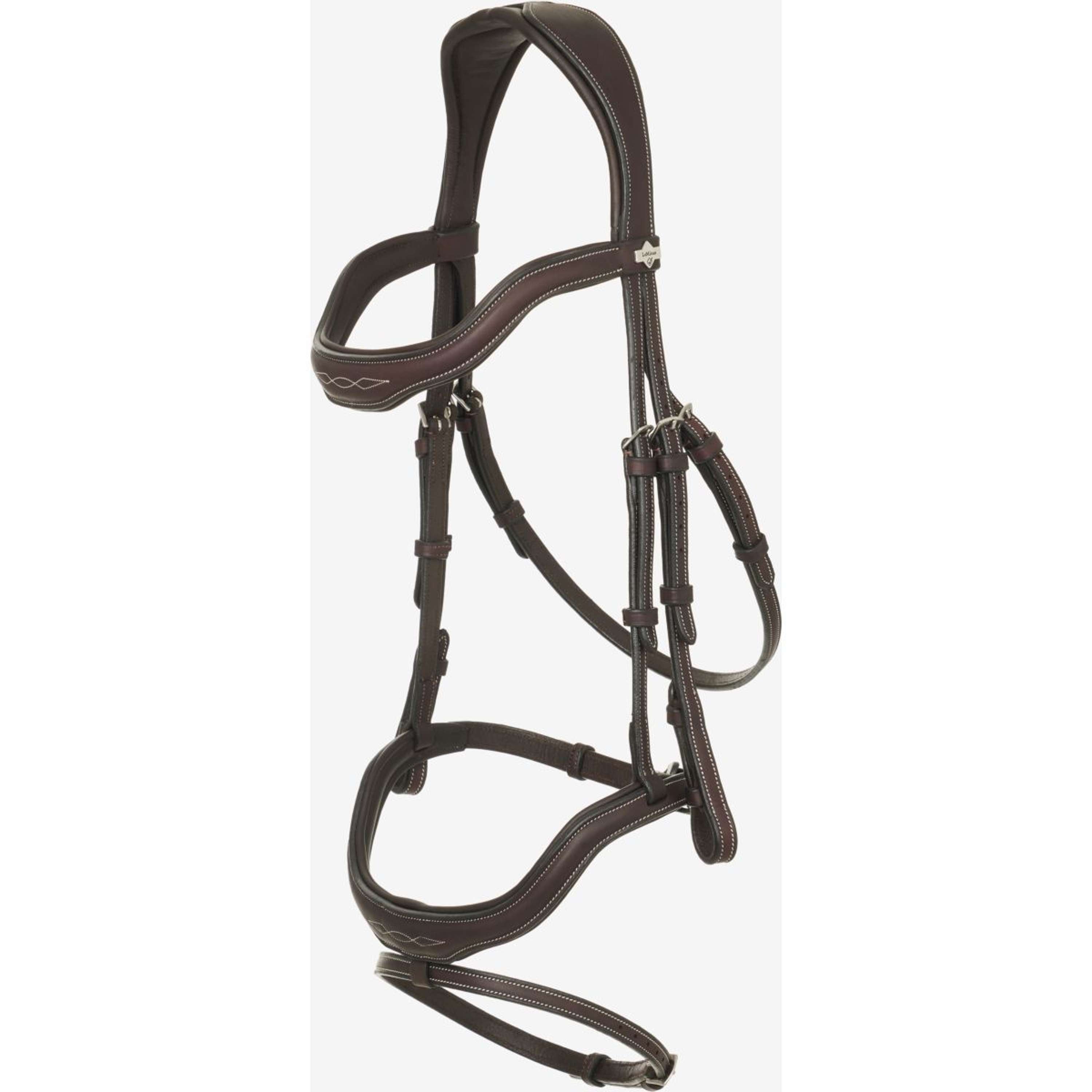 Bride De Poney LeMieux Marron - Avec Mors Métal Et Rênes En Cuir - Jouet éducatif Dès 8 Ans