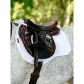 LeMieux Tapis de Selle Suede Square Polyvalent Blanc LeMieux Tapis de Selle Suede Square Polyvalent Blanc