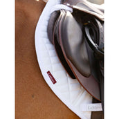 LeMieux Tapis de Selle Self-Cool Half Square Close Contact Blanc LeMieux Tapis de Selle Self-Cool Half Square Close Contact Blanc