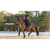 LeMieux Tapis de Selle Self-Cool Square Arctic Dressage Blanc LeMieux Tapis de Selle Self-Cool Square Arctic Dressage Blanc