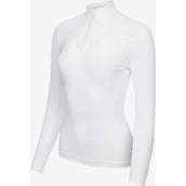 LeMieux T-shirt de Concours Emily Longues Manches SS25 Blanc LeMieux T-shirt de Concours Emily Longues Manches SS25 Blanc