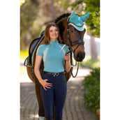 LeMieux Bonnet Anti-Mouches Classic Lagoon LeMieux Bonnet Anti-Mouches Classic Lagoon