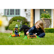 LeMieux Toy Pony XC Jump Set Vert/Marron LeMieux Toy Pony XC Jump Set Vert/Marron