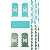 LeMieux Toy Pony Jump Set Azure/Sage/White LeMieux Toy Pony Jump Set Azure/Sage/White