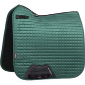 LeMieux Tapis de Selle Luxury Square Dressage Peacock Vert LeMieux Tapis de Selle Luxury Square Dressage Peacock Vert