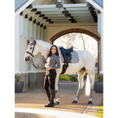 LeMieux Tapis de Selle Luxury Square Dressage Gris LeMieux Tapis de Selle Luxury Square Dressage Gris
