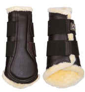 Montar Guêtres Tech en Cuir Marron Montar Guêtres Tech en Cuir Marron