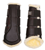 Montar Guêtres Tech en Cuir Marron Montar Guêtres Tech en Cuir Marron