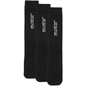 Montar Chaussettes Nylon 3-Pack Noir Montar Chaussettes Nylon 3-Pack Noir