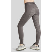 Montar Legging d'Équitation Selena Pull On Full Grip Gris Montar Legging d'Équitation Selena Pull On Full Grip Gris