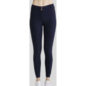 Montar Pantalon d'Équitation MoMaddie Rosegold Crystals Full Grip Marin foncé Montar Pantalon d'Équitation MoMaddie Rosegold Crystals Full Grip Marin foncé