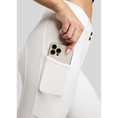 Montar Pantalon d'Équitation MoElaine Lasercut Logo Full Grip Blanc Montar Pantalon d'Équitation MoElaine Lasercut Logo Full Grip Blanc