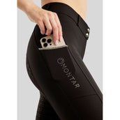 Montar Pantalon d'Équitation MoLila Champagne Crystals Full Grip Noir Montar Pantalon d'Équitation MoLila Champagne Crystals Full Grip Noir