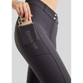 Montar Pantalon d'Équitation MoLila Champagne Crystals Full Grip Slate Grey Montar Pantalon d'Équitation MoLila Champagne Crystals Full Grip Slate Grey