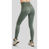 Montar Legging d'Équitation MoPearl Pintuck Full Grip Jade Montar Legging d'Équitation MoPearl Pintuck Full Grip Jade