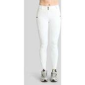 Montar Pantalon d'Équitation MoVeronica Golden Quartz Full Grip Blanc Montar Pantalon d'Équitation MoVeronica Golden Quartz Full Grip Blanc