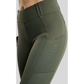 Montar Leggings d'équitation Thermo MoVeronica Golden Quartz Full Grip Forest Green Montar Leggings d'équitation Thermo MoVeronica Golden Quartz Full Grip Forest Green