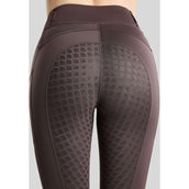 Montar Leggings d'équitation Thermo MoVeronica Golden Quartz Full Grip Black Peony Montar Leggings d'équitation Thermo MoVeronica Golden Quartz Full Grip Black Peony