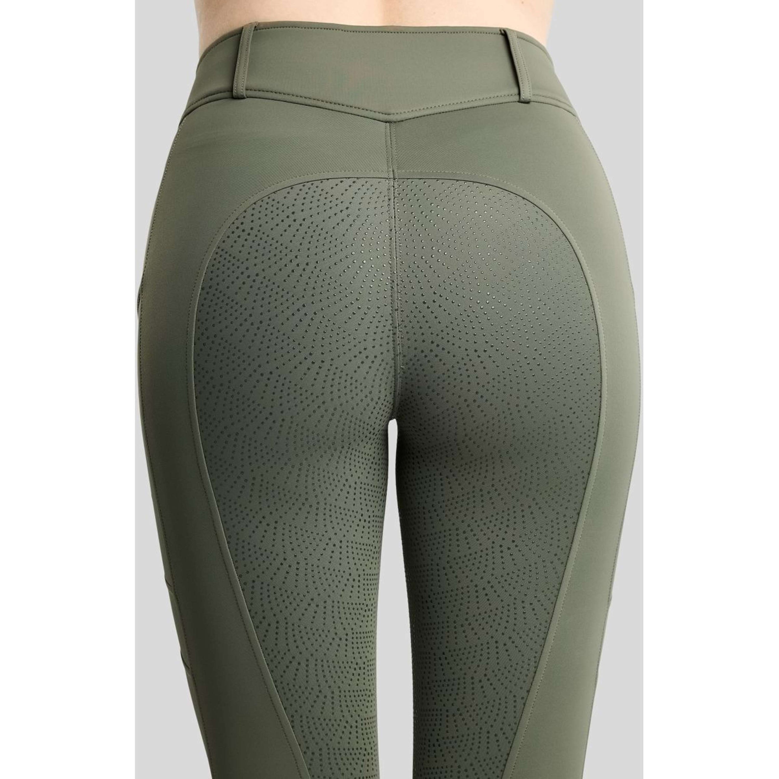 Montar Leggings d'équitation Thermo MoAddie Hybrid Gun Metal Logo Full Grip Forest Green Montar Leggings d'équitation Thermo MoAddie Hybrid Gun Metal Logo Full Grip Forest Green