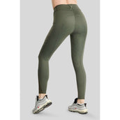 Montar Legging d'Équitation MoWilma Hybrid Pintucks Golden Quartz Crystals Full Grip Forest Green Montar Legging d'Équitation MoWilma Hybrid Pintucks Golden Quartz Crystals Full Grip Forest Green