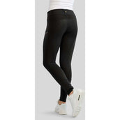Montar Legging d'Équitation MoEverline Hybrid Golden Quartz Crystals Kids Full Grip Noir Montar Legging d'Équitation MoEverline Hybrid Golden Quartz Crystals Kids Full Grip Noir