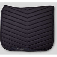 Montar Tapis de Selle Fair Gun Metal Crystals Dressage Marin Montar Tapis de Selle Fair Gun Metal Crystals Dressage Marin