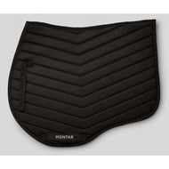 Montar Tapis de Selle Fair Gun Metal Crystals de Saut Noir Montar Tapis de Selle Fair Gun Metal Crystals de Saut Noir