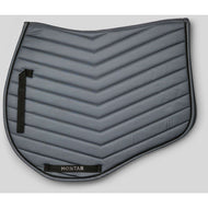 Montar Tapis de Selle Fair Gun Metal Crystals de Saut Gris Montar Tapis de Selle Fair Gun Metal Crystals de Saut Gris