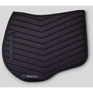 Montar Tapis de Selle Fair Gun Metal Crystals de Saut Marin Montar Tapis de Selle Fair Gun Metal Crystals de Saut Marin